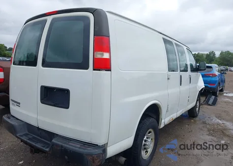 2015 Chevrolet Express 2500 Work Van from USA, damaged, VIN 1GCWGFCF8F1259699